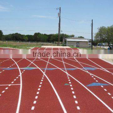School & Stadium Outdoor Sport Polyurethane Athletic Rubber Running Track Synthetic Running Track Surface Race Flooring Material photo-5