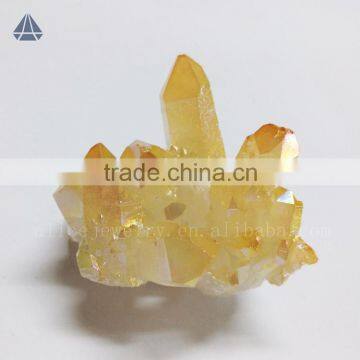 Wholesale natural rough citrine quartz cluster, nature citrine cluster, yellow crystal cluster