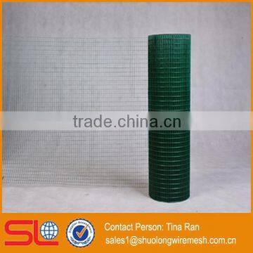 Hebei Shuolong Supply 0.9mx30m 19 Gauge Green PVC Coated Welded Wire Mesh Roll for UK Supermarket photo-2