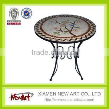 Color Metal Glass Outdoor Garden Furniture Patio Furniture Glass Furniture photo-5