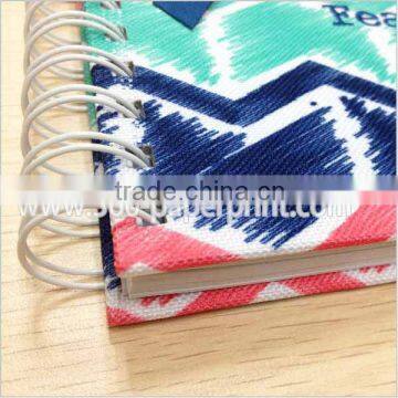 Cloth Cover Recycled College Ruled Notebook Factory Price photo-3