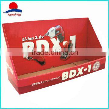High Quality Merchandising Display Box, Red Counter Display Box