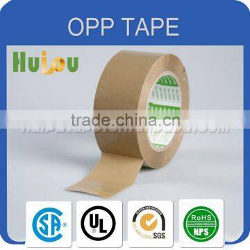 custom logo printed packing sealing bopp tape low noise