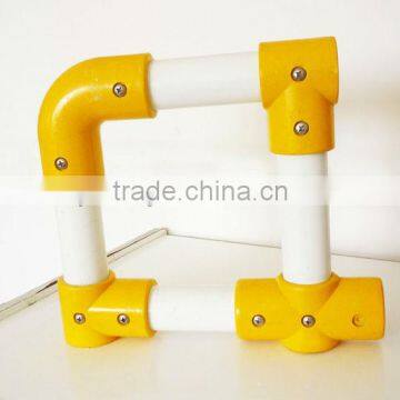 Best price FRP handrail fittings,fiberglass handrail fittings