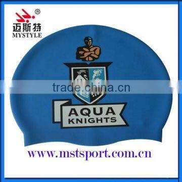 Good Quality Silicone Waterproof Oem Swimming Caps photo-2