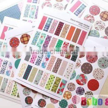 new design high quality custom label sticker