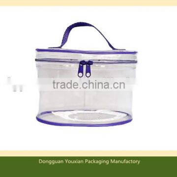 Cylinder PVC handle bag for promotion item , gift , toy , stationery series , swimming products