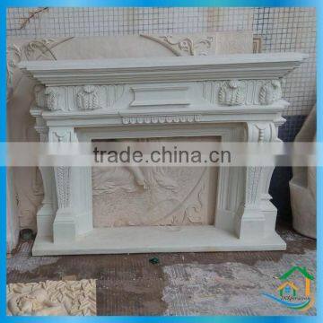 Sandstone Lowes Fireplace Mantels photo-2