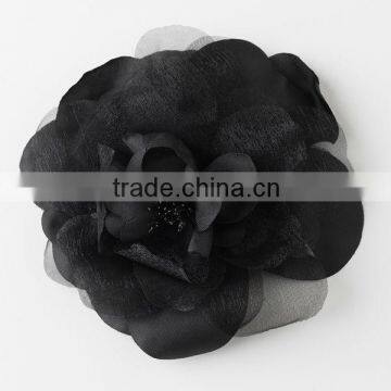 Black Floral Hair Clip Wedding Hair Accessories