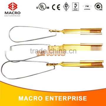 messengered coax cable drop wire clamp