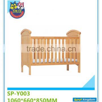 Healthy Pine Wood Baby Crib