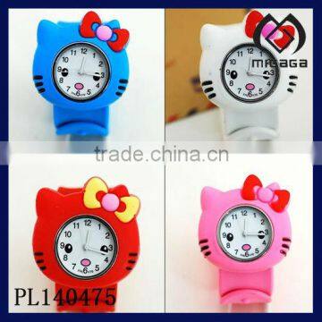 FASHION HELLO KITTY WATCH for kids SOFT SILICONE kid's SLAP WATCH HELLO KITTY SLAP WATCH for kids