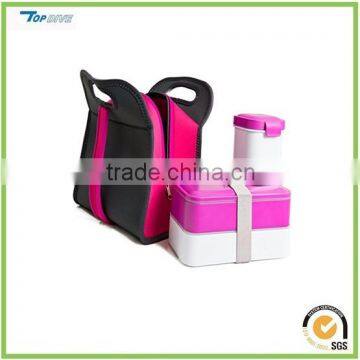 Lunch Box Set sleeve Neoprene Lunch Bag Lunch Box Containers bag