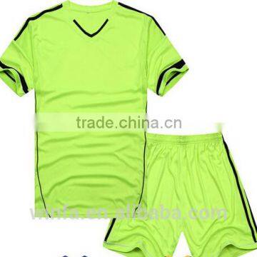 custom dry fit fluorescent men sportswear football suit