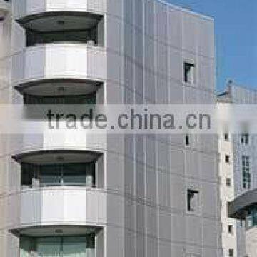 Aluminum curtain wall , Aluminum cladding , Metal cladding