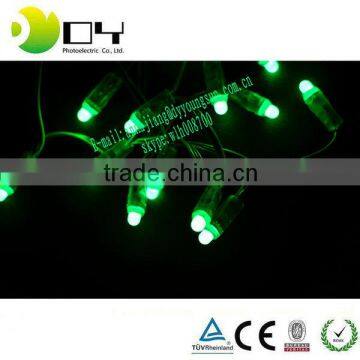 CE ROHS Approved IP66 50000H Lifespan 9mm Single Color LED Pixel String Light photo-4