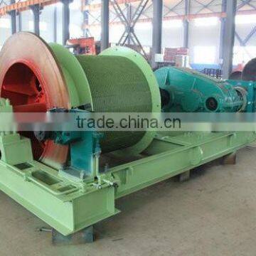 Electric Motor Running Drum Mining Winch for Sale photo-2