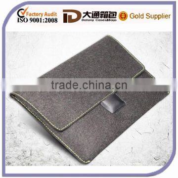 Wollen Felt 11.6'' Notebook Laptop Sleeve Briefcase For Business Men