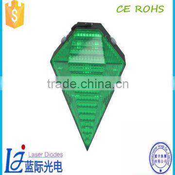 Latest Rechargeable 8LED Bike Bicycle Laser Beam Rear Tail Light