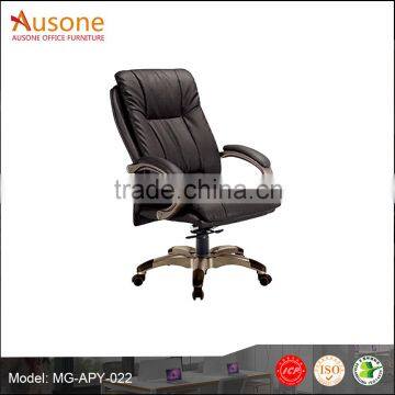 New Style Hot-sale High Back Swivel Tilt Leather Office Chair photo-1