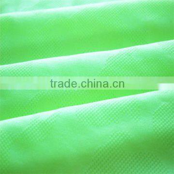50%coolmax 50%polyester Jacquard Knitted Mesh Fabric for T-shirt photo-4