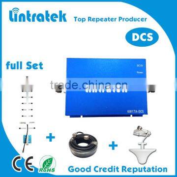 Lintratek gsm repeater for cell phone signal amplifier gsm 1800mhz mobile signal booster 2G 4G