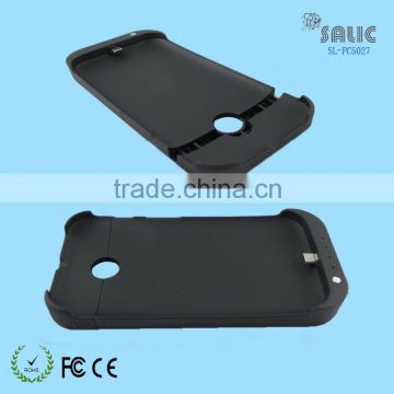 3500mah black battery case for moto e with stand