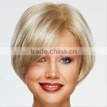 top quality heavy density blonde human hair full lace wig