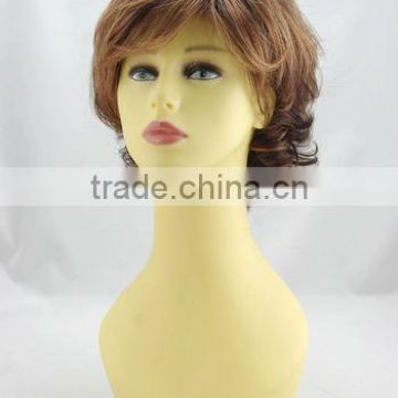 Synthetic wig short style