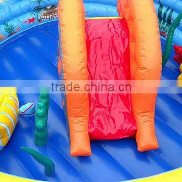 Sea World Bouncing Castle Inflatable for Toddler,fish Inflatable Jumping Castle Big Inflatable Bouncer Castle for Kids photo-3