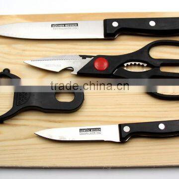 Common Use Kitchen Tools:multi-purpose Wooden Cutting Board With Stainless Steel Knife