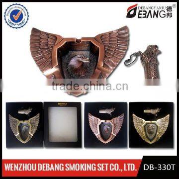 2015 hot selling eagle shape ashtray cheap metal wholesale ashtray ashtray