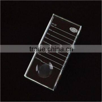 Grafting Eyelash Extension Tool Crystal Glass Gasket Eyelash Glue 300pcs Holder Eyelash Adhesive Waterproof Paste Glue Pads photo-5