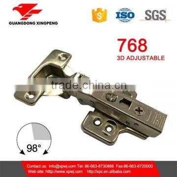 cold roll steel adjustable clip on hydraulic hinges
