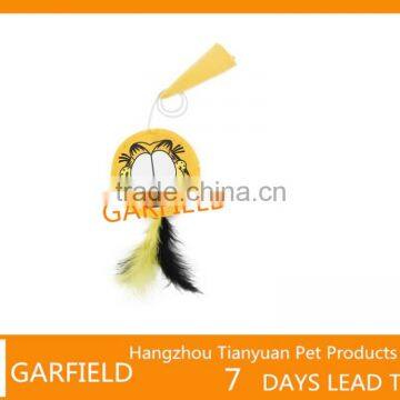 garfield 2016 new design garfield plush swing toys for cat