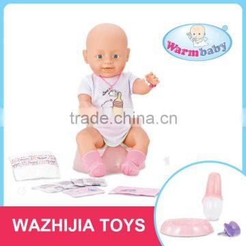 Top quality lovely bareheaded baby reborn for family small member