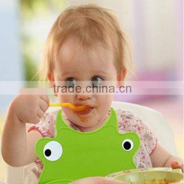 easy washable non-toxic silicone baby bib wholesale