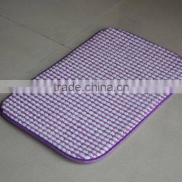 soft bathroom floor mat carpet anti-slip backing room mat