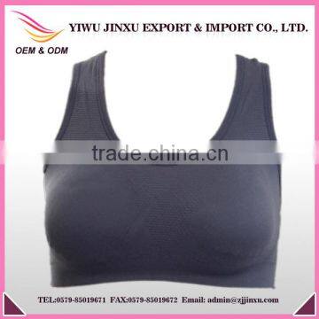 Fitness Gym Yoga Wear Factory Designer Wireless Sports Bra Vest Women