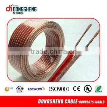 High Quality Transparent Frosted Ultra Flexible Speaker Wire photo-4