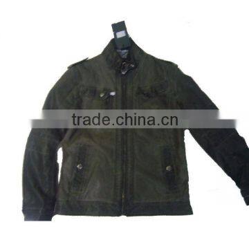 2013 new pop design Men's leather jacket