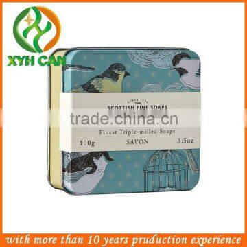 high quality custom rectangle soap tin