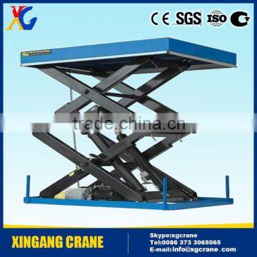 Harga Movable Aluminium Scissor Flat Lifting Machines