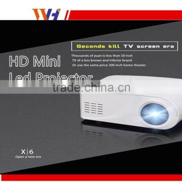 Portable HD 1080P Meeting Advertisement Multimedia Led Video Projector