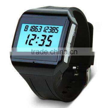 Bluetooth watch with vibration hands free for smart mobile phone HB-216