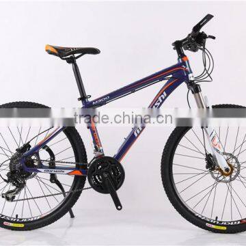 2016 21 Speed Steel Mountain Bike Mtb for Men With Spoke Wheel photo-6