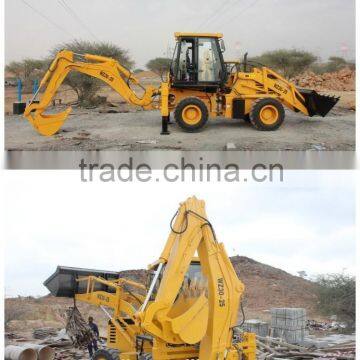 Backhoe Excavator Cummin 74kw/100HP/100PS Loader Joystick, A/C WZ30-25 for Sale