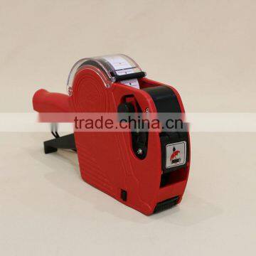 Portable one line 8 bits plastic price label gun