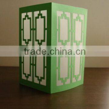 Glowing Paper Candle Bag For Halloween Decoration