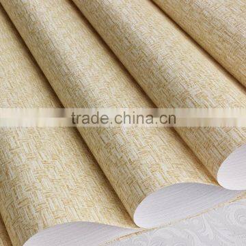 Embossed, Opaque Surface Treatment and Decorative Function Gold Supplier PVC Film